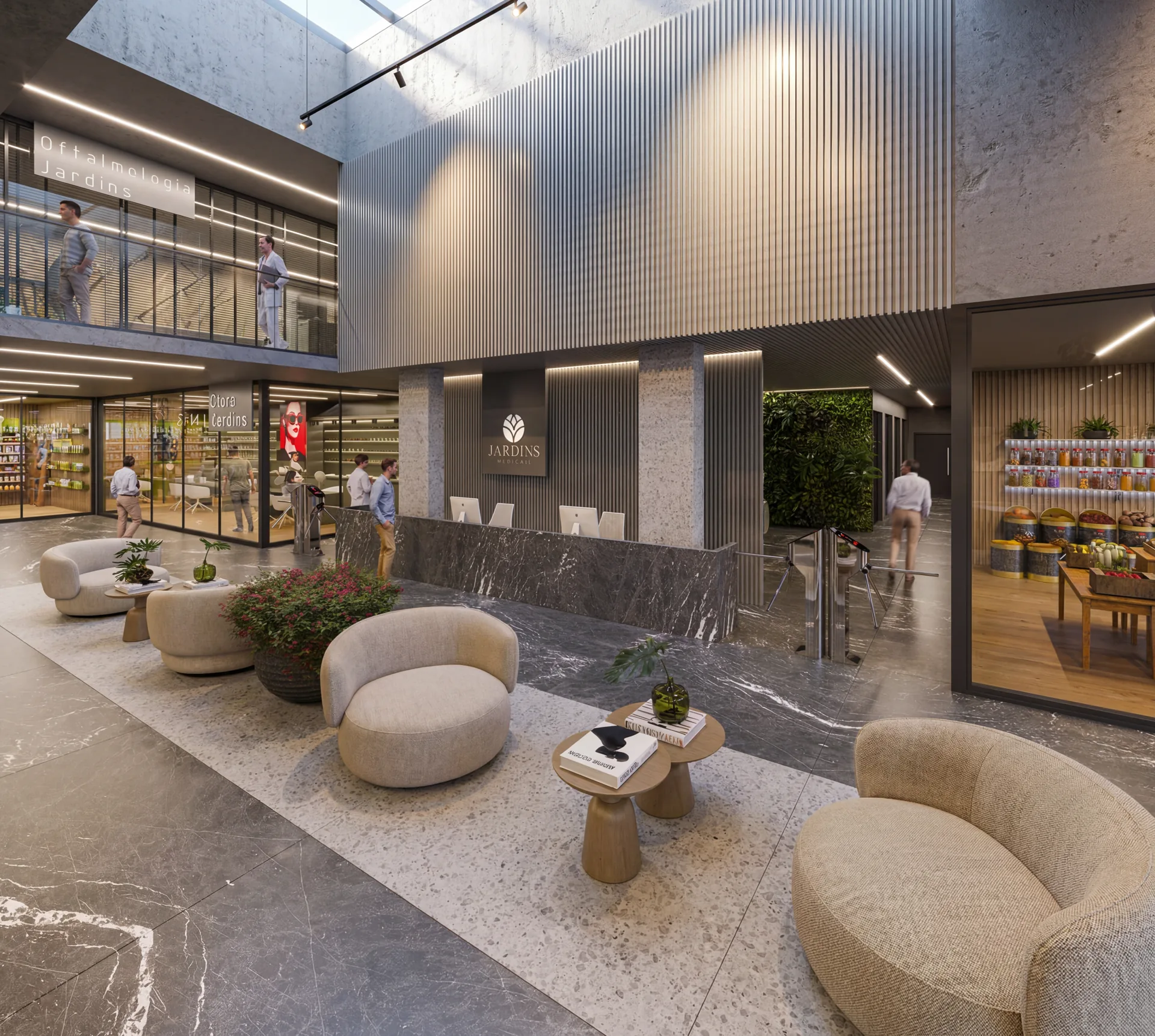 Jardins Medical, render 07